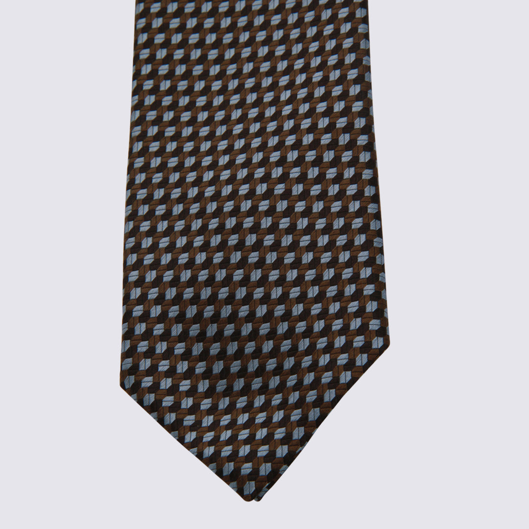 Zegna Ties - Brown | ac1e2c4190caa3f334b7141ffb8b68a567f8bd20
