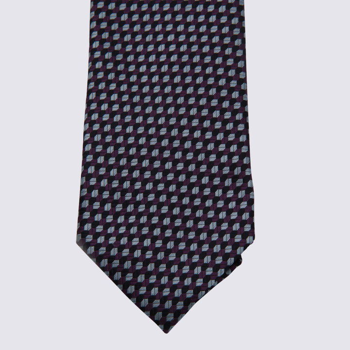 Zegna Ties - Purple | 29998a7f7c6f40b82adfa862c7886ac1a2713e33