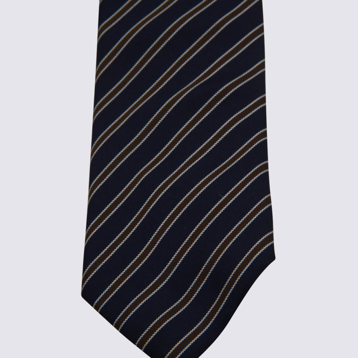 Zegna Ties - Blue and green | c27f7a82809386d00945d0f5702b85c38ac4d5d8