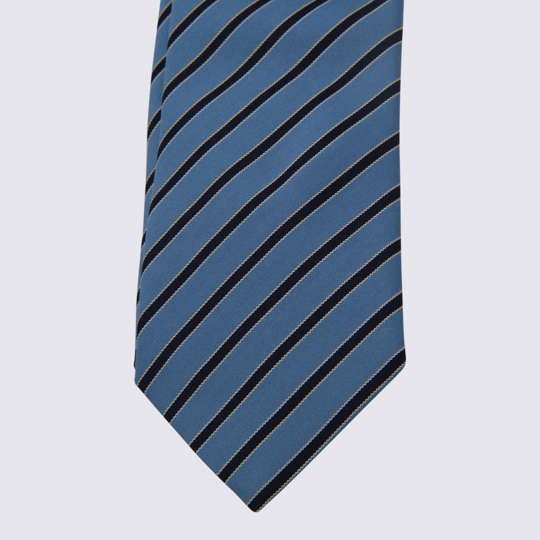Zegna Ties - Blue and green | 54660d431aaf1648817ce5333e6bf6964917104d