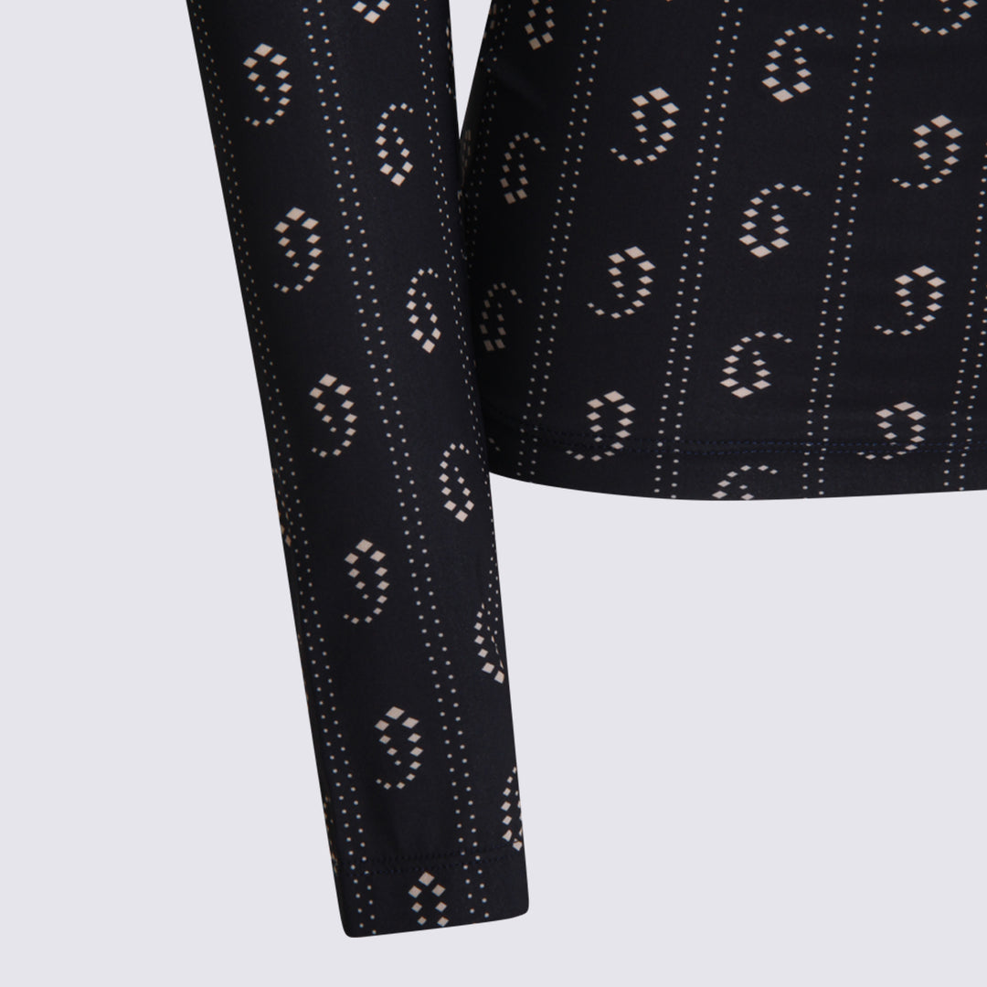 Tory Burch Top - Blue and green | 8a8ffc84e5e34de8a25dc394e6f5d3cb10d67ccf