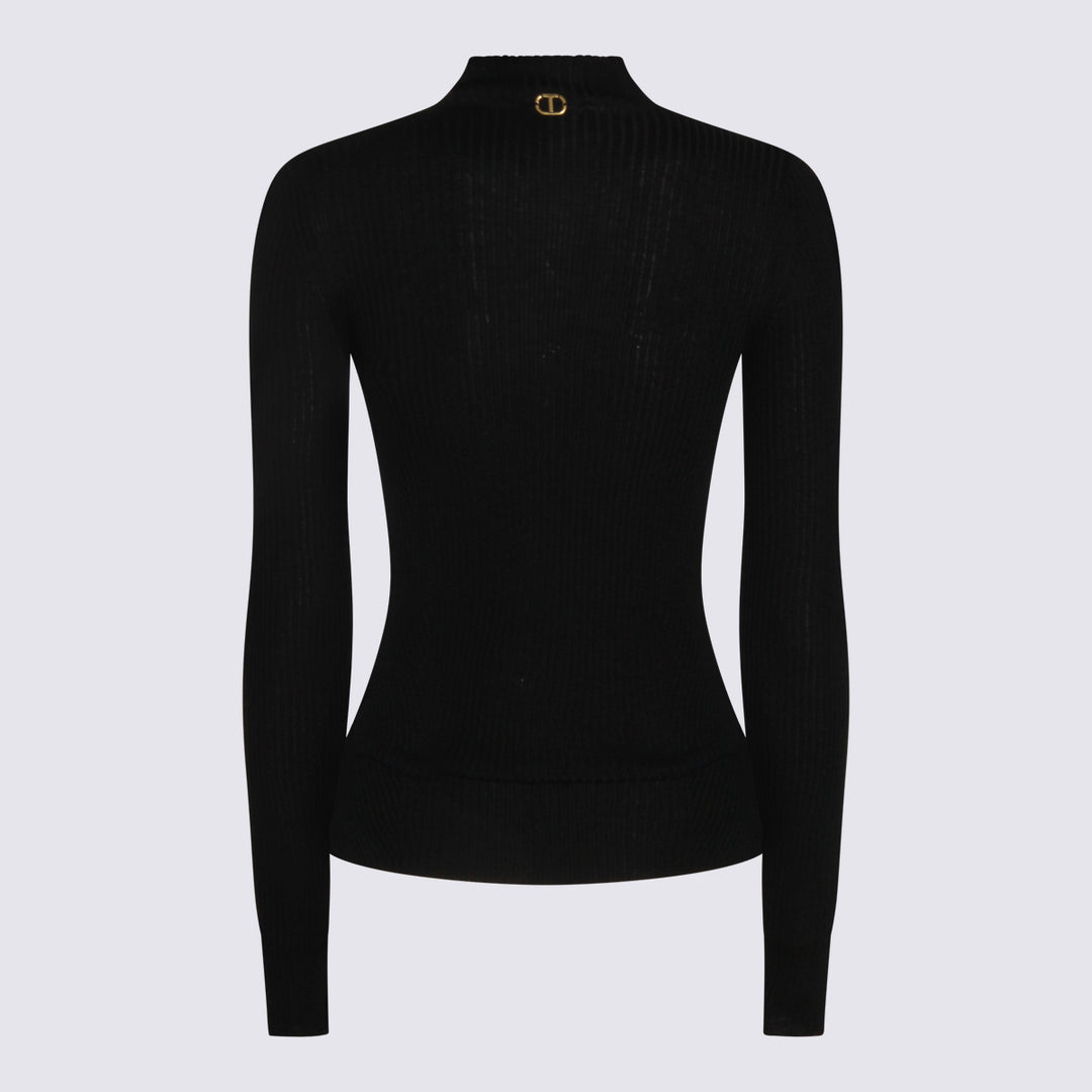 Twin-Set Sweaters - Blacks and greys | d02309c0bdac4ec97efbed9909858ee163564808