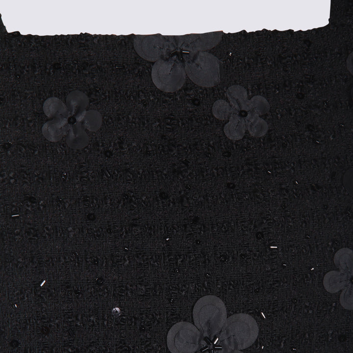 Twin-Set Dresses - BOUCLE'' FIORI NERO | 31209b3a9a53d2749dcea7d21e8b6b426a7c30fb