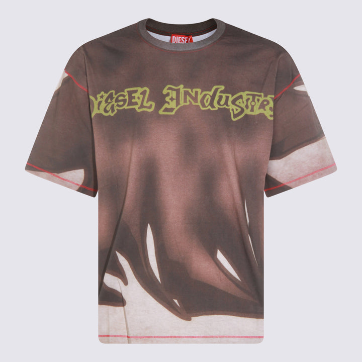 Diesel T-shirts and Polos - Khaki | 332c811302dd87ff285fc00291d48ee698524107