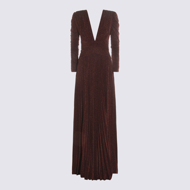 Elisabetta Franchi Dresses - MERLOT | f3bf19f7ab0af3a56fb025f16de1d78f8372dead
