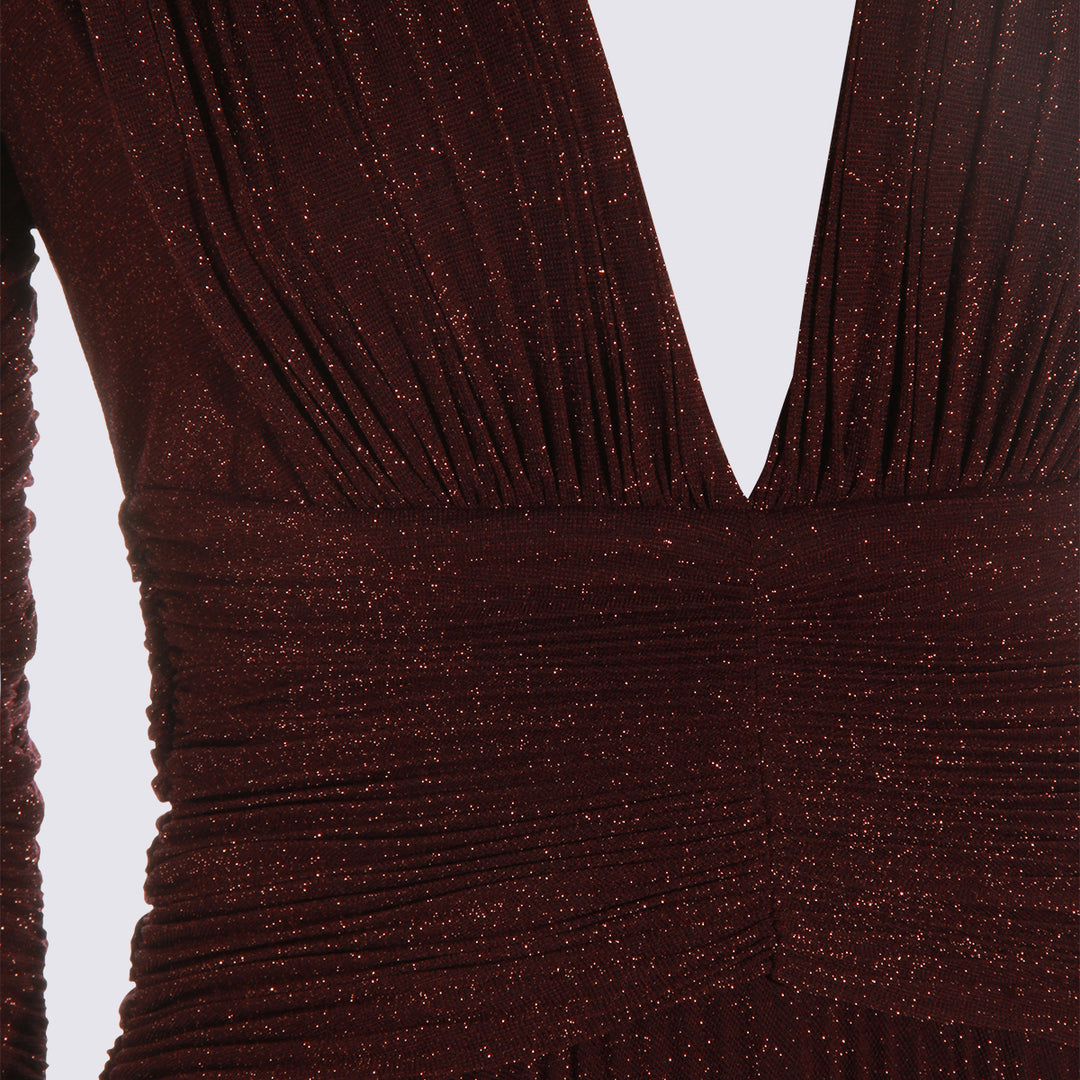 Elisabetta Franchi Dresses - MERLOT | 988e182546f26925460fa892900ac247610cc3c0