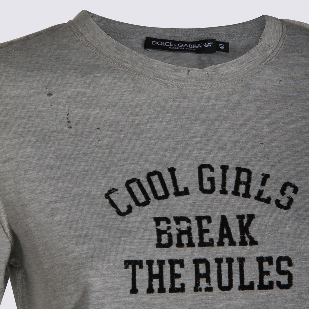 Dolce & Gabbana T-shirts and Polos - Blacks and greys | 6f7b276334f1c2ce3cc74cd50182fb6b04367973