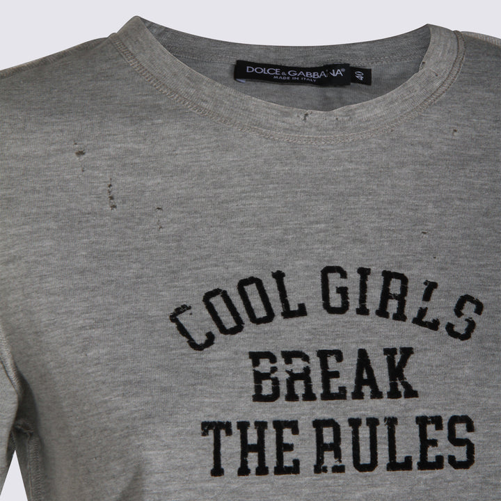 Dolce & Gabbana T-shirts and Polos - Blacks and greys | 6f7b276334f1c2ce3cc74cd50182fb6b04367973