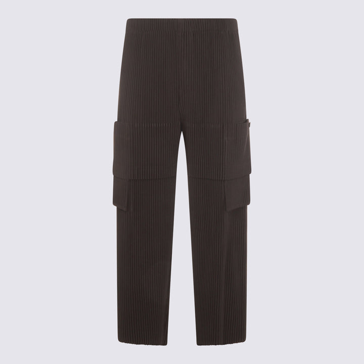 Homme Plisse Issey Miyake Trousers - Blacks and greys | dfb52241b9784c3f625a4fdc79f555516721cc8f
