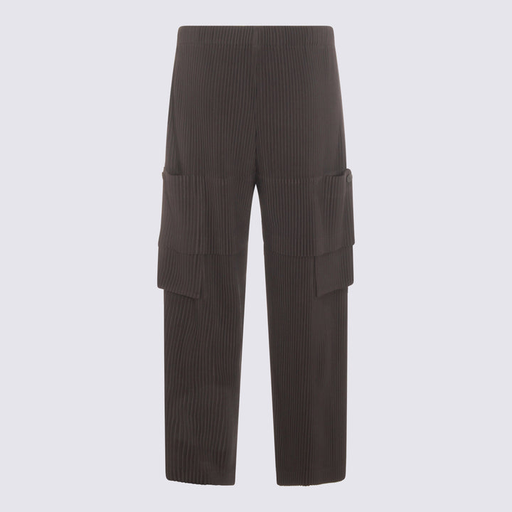 Homme Plisse Issey Miyake Trousers - Blacks and greys | c99ce79a1a12965491558dd73cef4814636c52f4