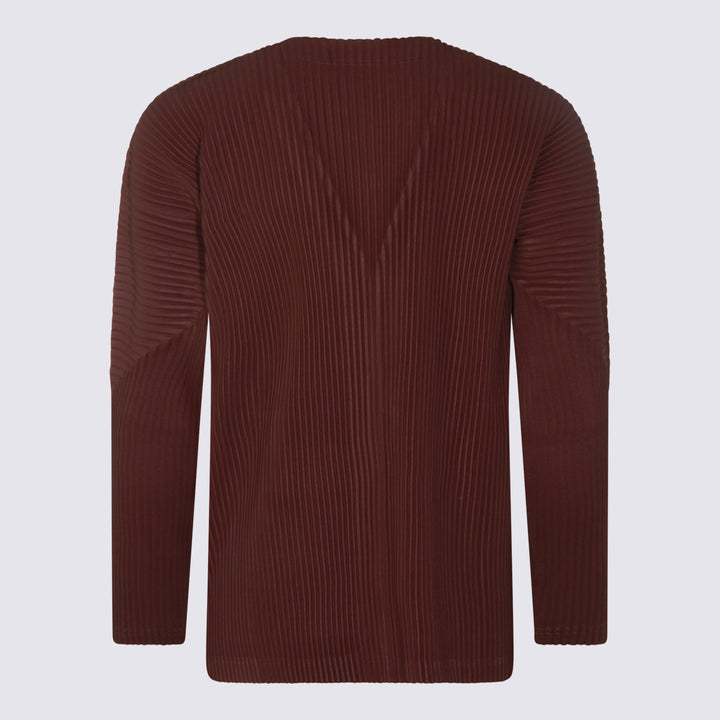 Homme Plisse Issey Miyake Top - Brown | 023f775fc7f7a1ac7fcd06b918c4f043273f4cdb
