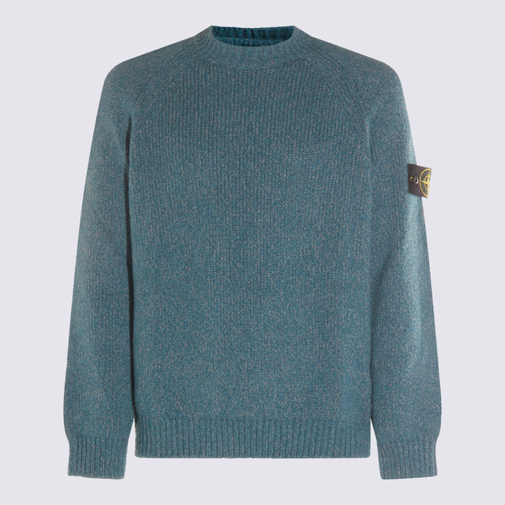 Stone Island Sweaters - Blue and green | 361db1d2de066299809abaaaca002020ca6bf18d