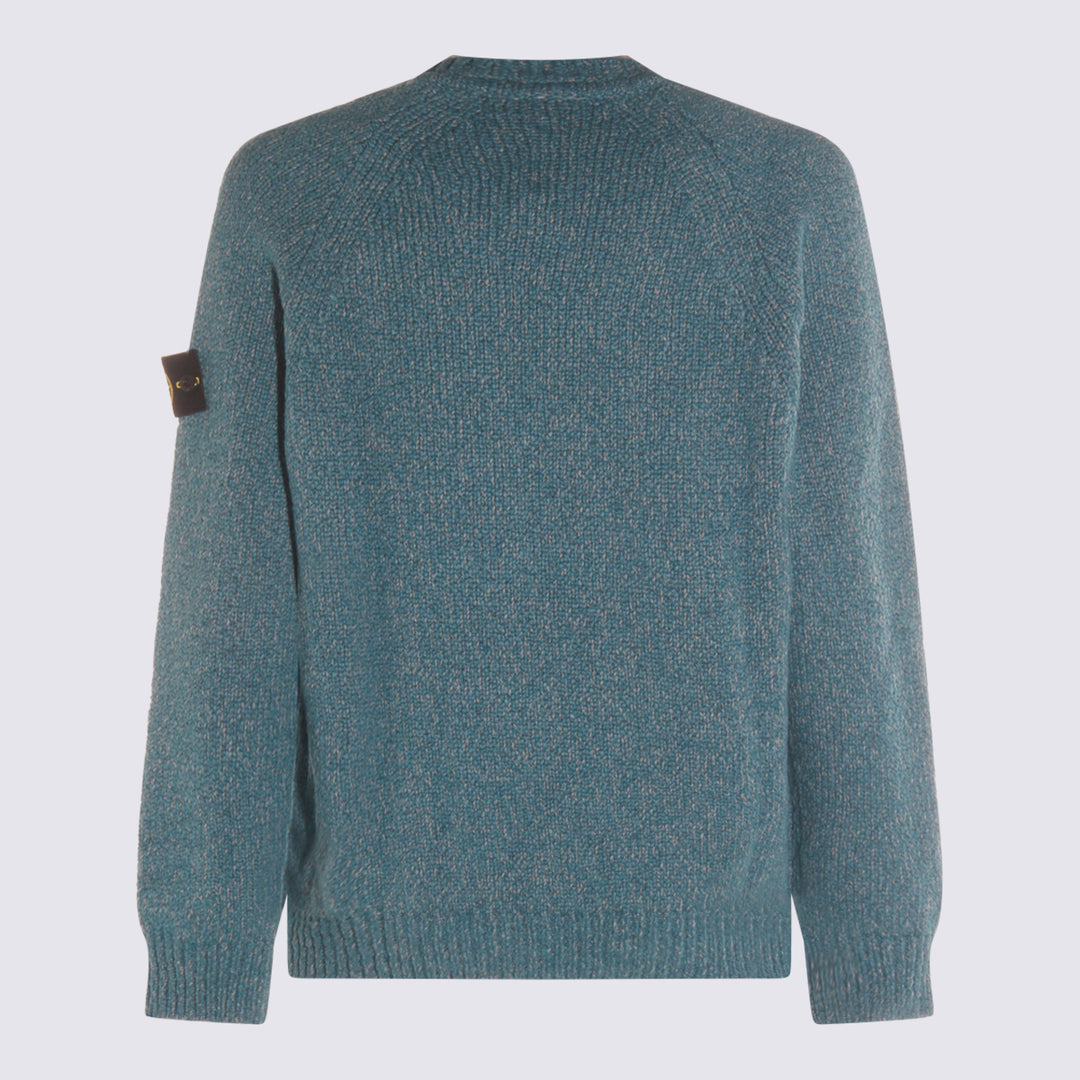 Stone Island Sweaters - Blue and green | 5d705a98f62d76f30655da174da88b107ca927ec