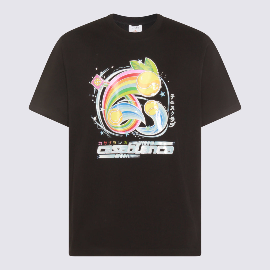 Casablanca T-shirts and Polos - Blacks and greys | 3a3ad290583714636cfd09472956cbaeca355e4e