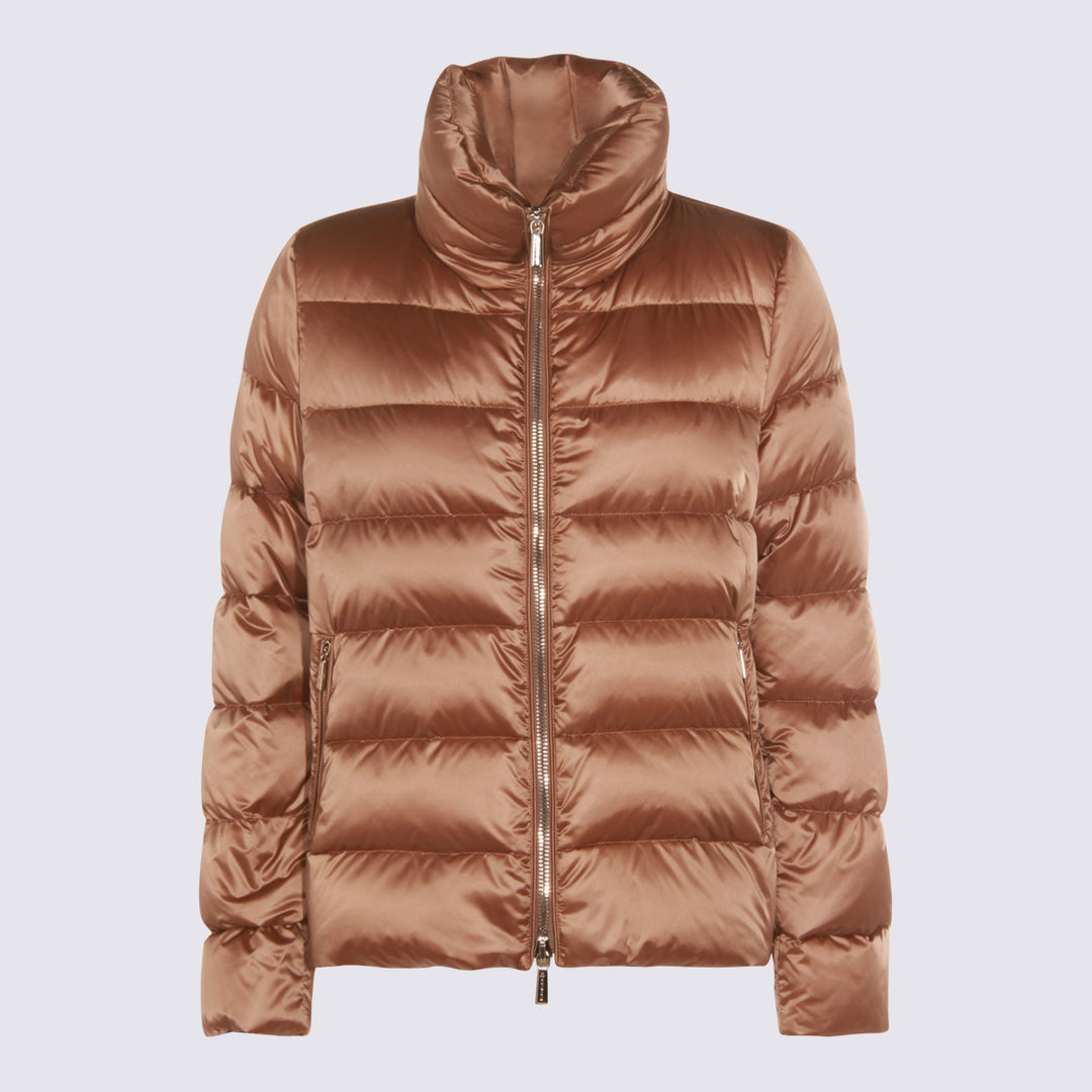 Moorer Coats - Brown | 98de7120f42e6f5f30b18c66ff1031ab12a5615a