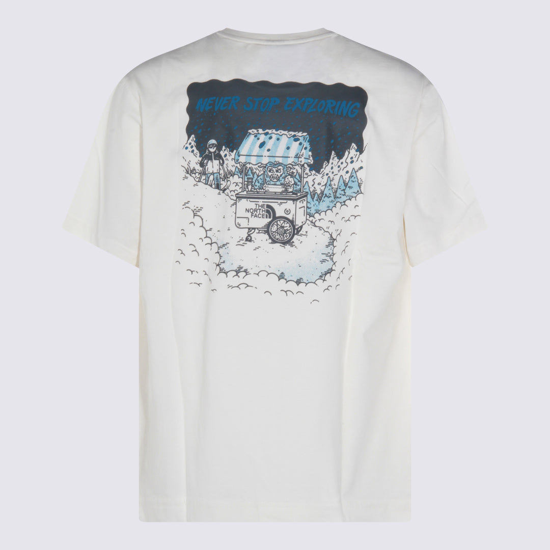 The North Face T-shirts and Polos - WHITE DUNE | 955d32f2d6198e46ea501ad5b25cb1ed878a4bbb