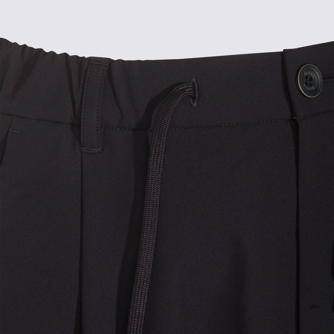 Herno Trousers - Blue and green | 0bb55036695274b9f74680b098597037471536d9