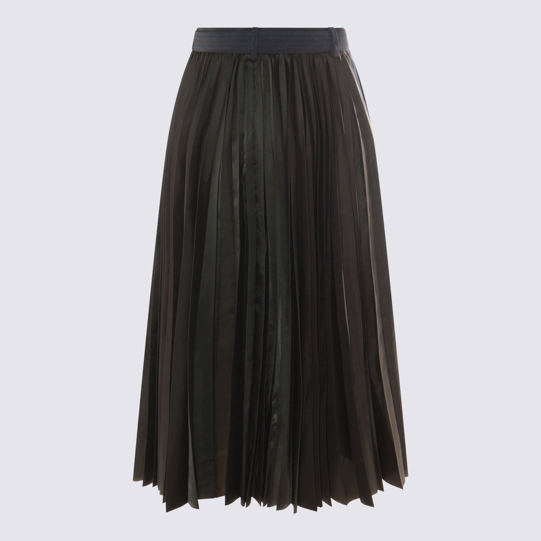 Sacai Skirts - GRAY/KHAKI | 889f2cc1a15840a5645b9a97de6dd54a084dddc5