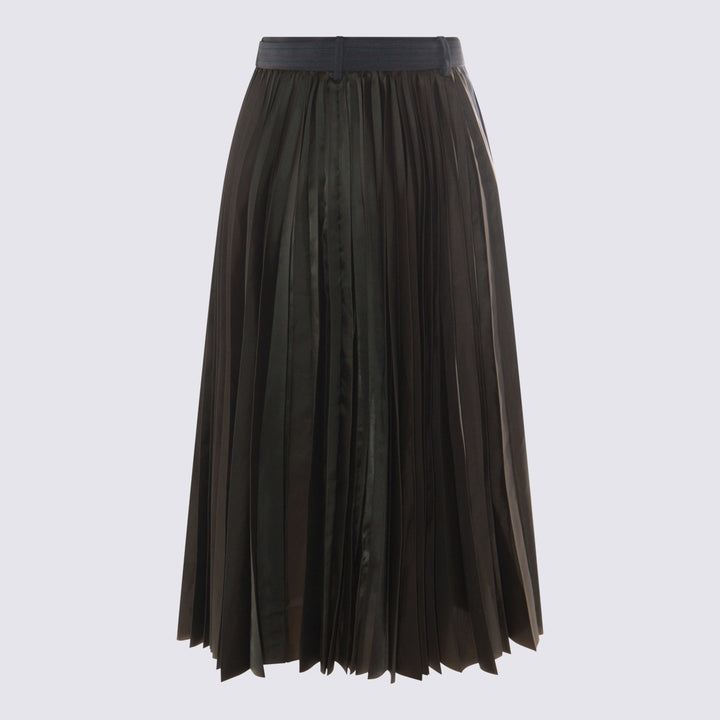 Sacai Skirts - GRAY/KHAKI | 889f2cc1a15840a5645b9a97de6dd54a084dddc5