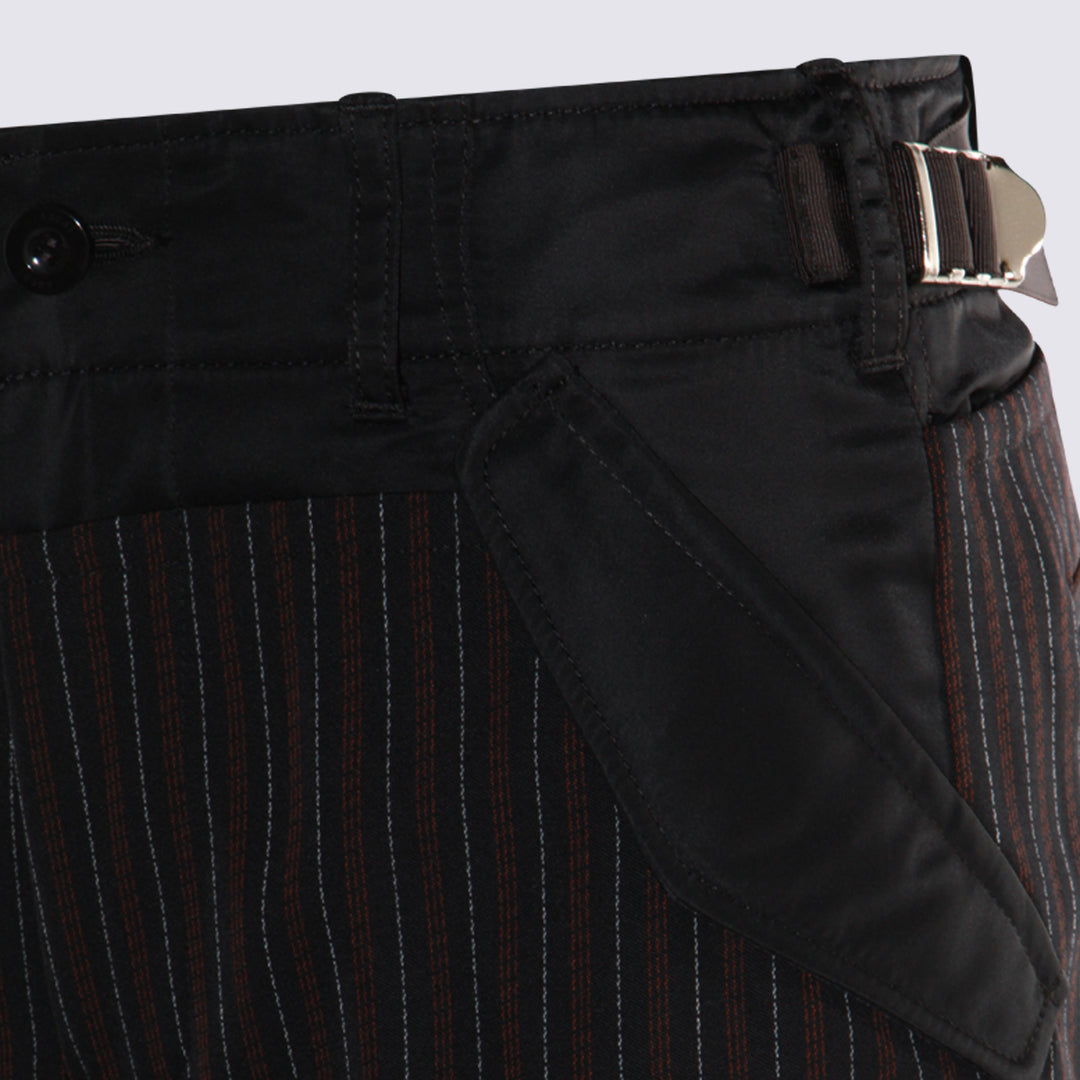 Sacai Trousers - Blacks and greys | 80e0d1f18ecbc081d8b52bd7b35a9dbb5a598a03