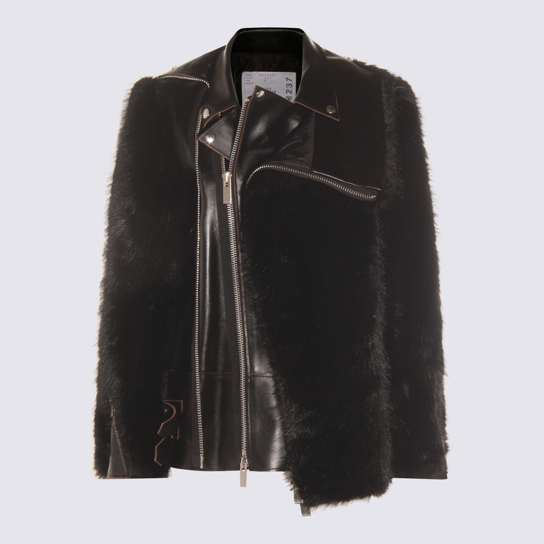 Sacai Jackets - Blacks and greys | cc24dbd11b7553bc0d9b583181d43f2ac37fc587