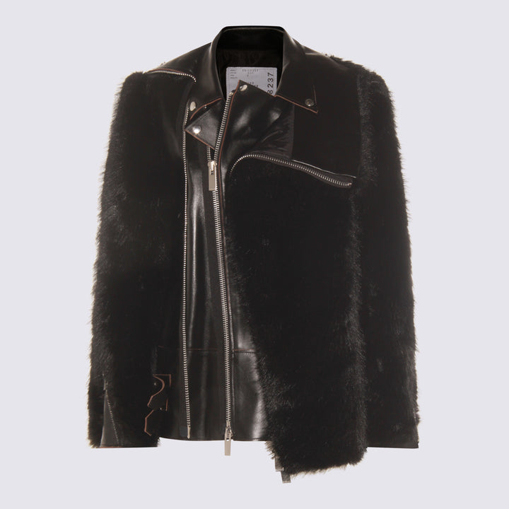 Sacai Jackets - Blacks and greys | cc24dbd11b7553bc0d9b583181d43f2ac37fc587