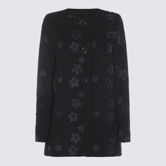 Coats Boucle'' Fiori Nero