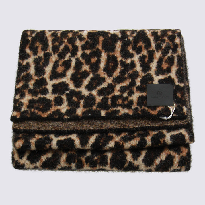 Anine Bing Scarfs - Brown | 2e728f78c1f631a61f723a66fdcd08760879d612