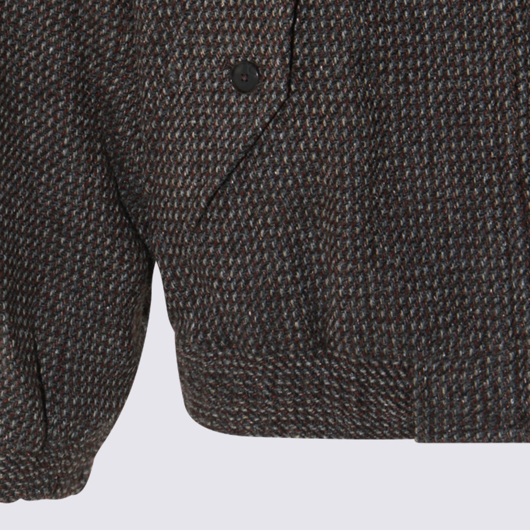 Auralee Jackets - GRAY BROWN HAIRLINE | acea8f09dddd474be61b7f442549d01664ea50f3