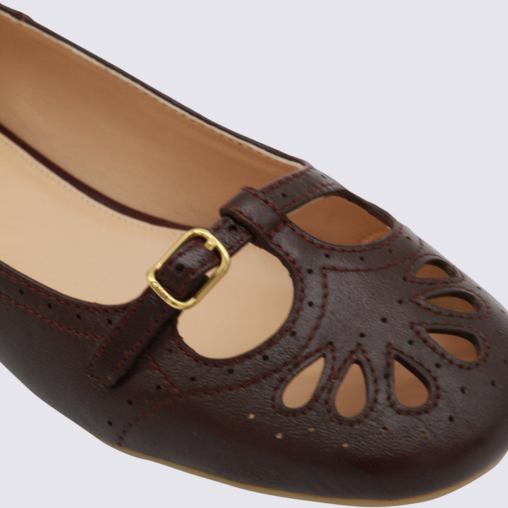 Chloè Flat shoes - BURNT PURPLE | 3ad8f48afa3f4f439cc240b261733c0ff775cc79