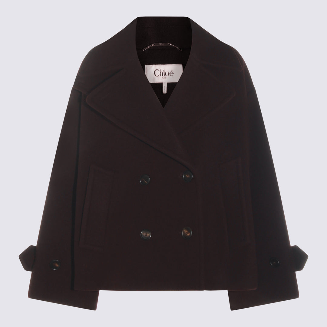 Chloè Coats - DEEP PURPLE | 4c2e97f1fcce869ed70edec950d5557449e61aad