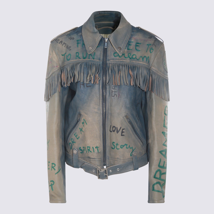 Golden Goose Jackets - CHINA BLUE | 15558d411e34c2c85f6091b49371243576668e4f