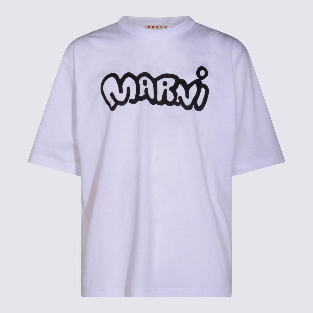 Marni T-shirts and Polos - LILY WHITE | 17a18e97cca15bb8a2754311111ce2288e47799e
