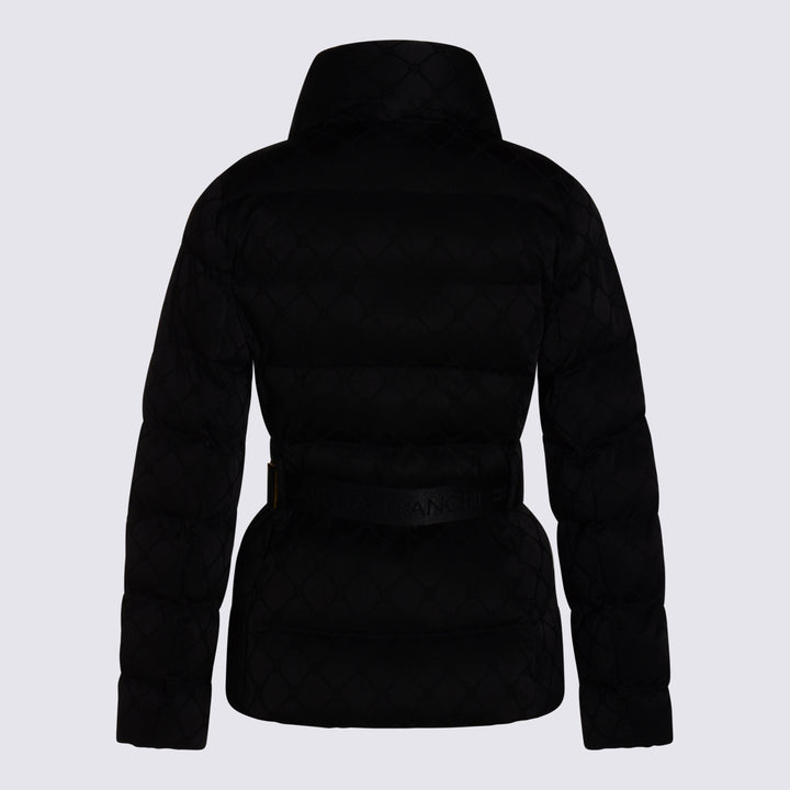 Elisabetta Franchi Coats - Blacks and greys | d700c4c3c086cb117de73aa4e71c333f9efaffed