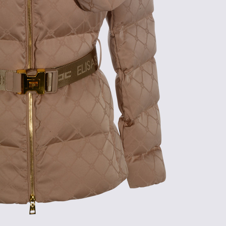 Elisabetta Franchi Coats - HONEY | 0db7be3c4648f4e7a1e0b26161a6f9b1ae8aace5