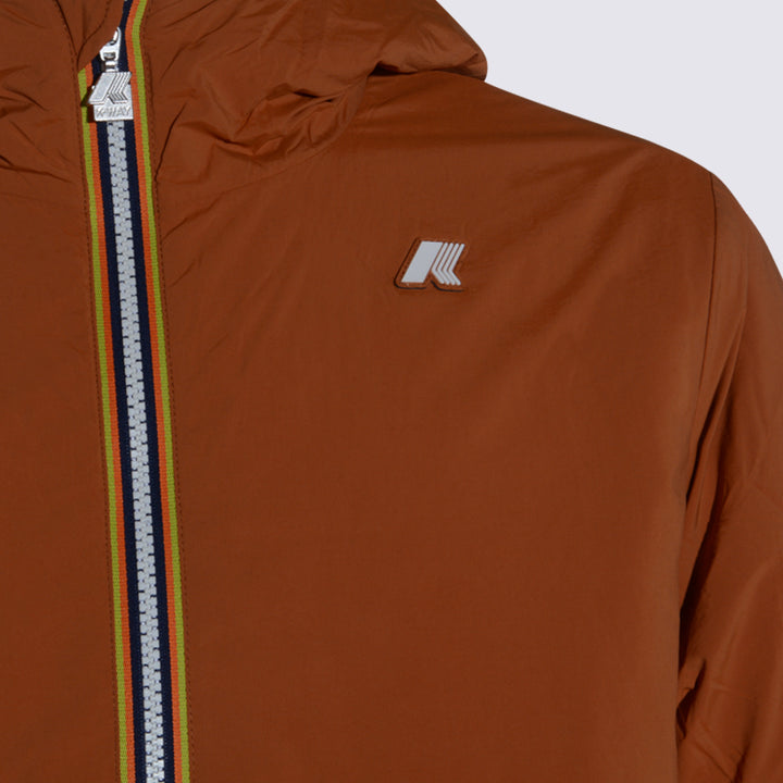K-Way Jackets - ORANGE ADOBE | eca9b6b5e06b56f1cb48492f1c919bee0f43bc30