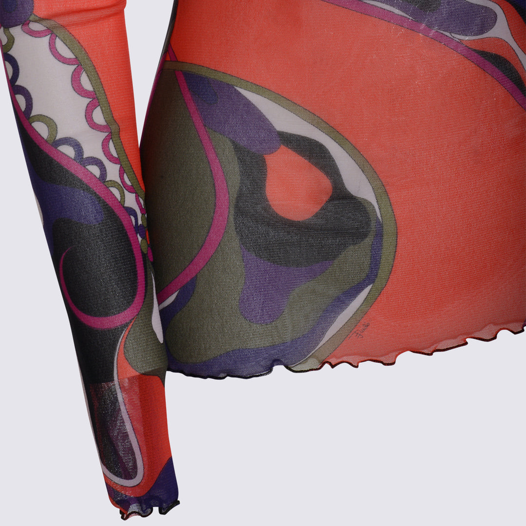 Emilio Pucci T-shirts and Polos - Vivaci | 280a7268c59d60f5a2e67e09c203ac3adf5468fd