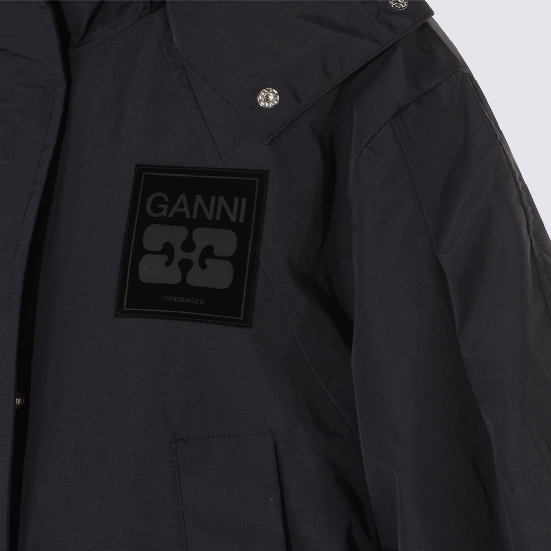 Ganni Coats - Phantom | 43f597350b903fc9a395ee2998fb4c83f2d76955