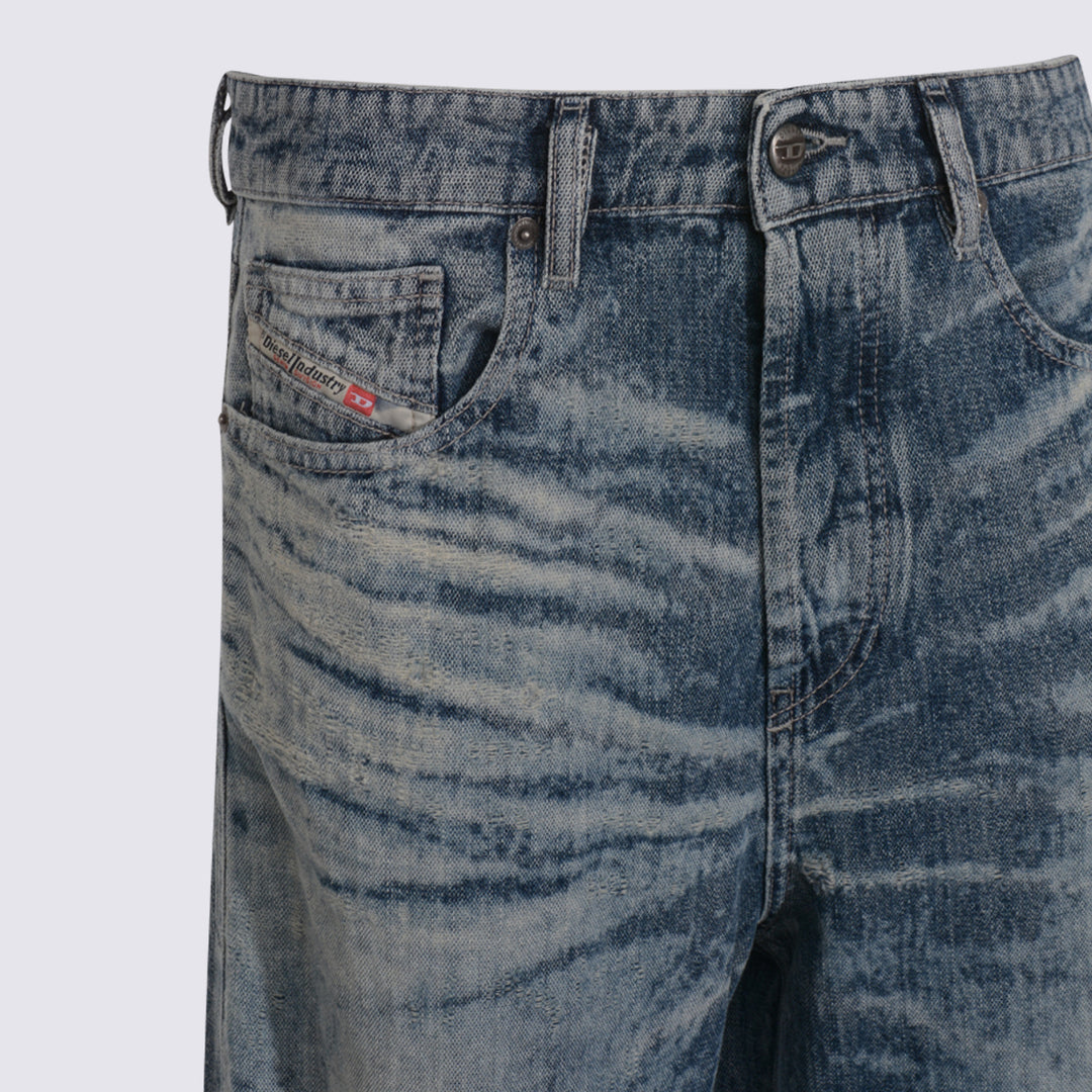Diesel Jeans - Blue and green | c6ad30a7e2bcf64f976b2f3ff7d08c4fbee5d2c3