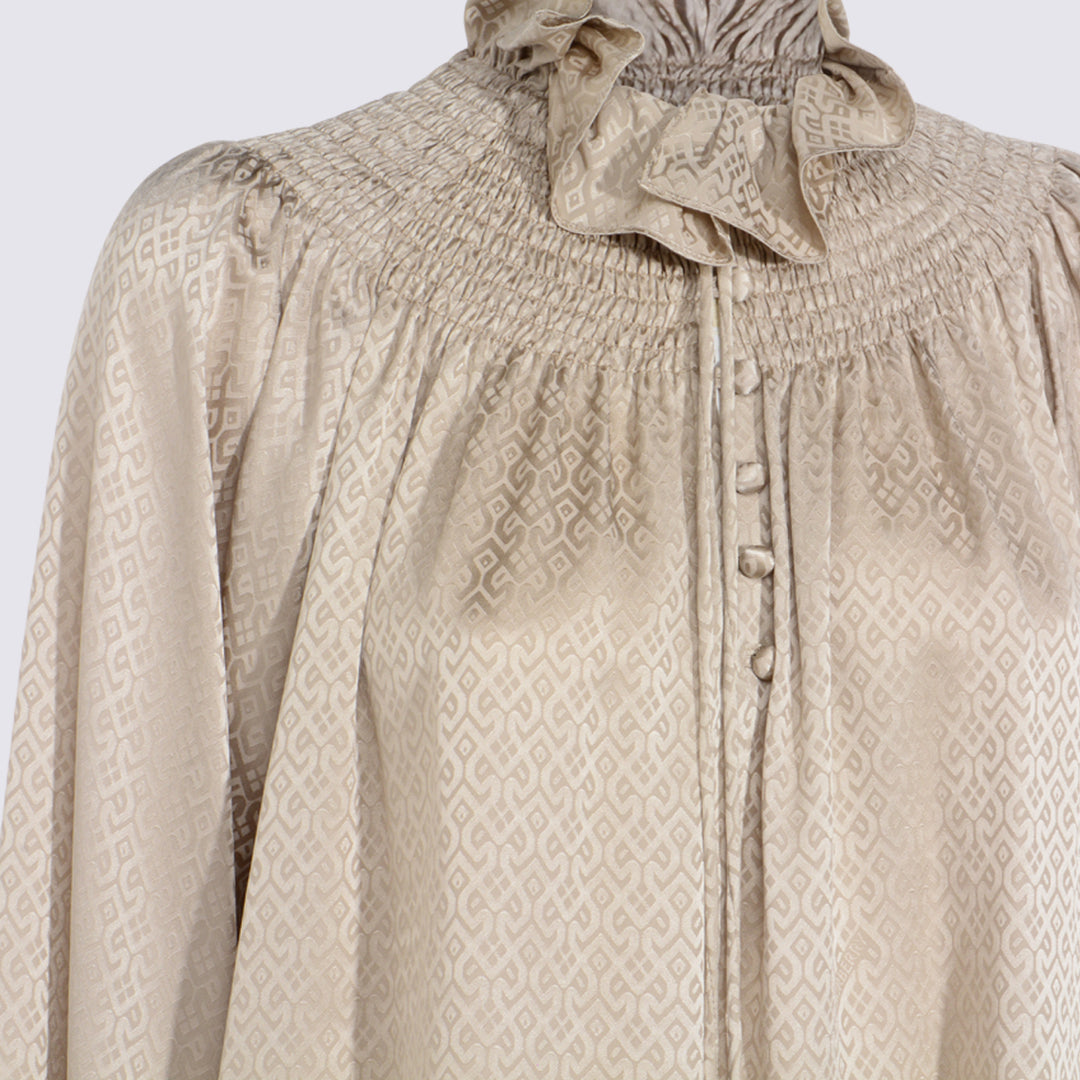 Burberry Shirts - TAUPE BEIGE IP PATT | 2c1c0361c14e598e5631a7398086c057846fd643