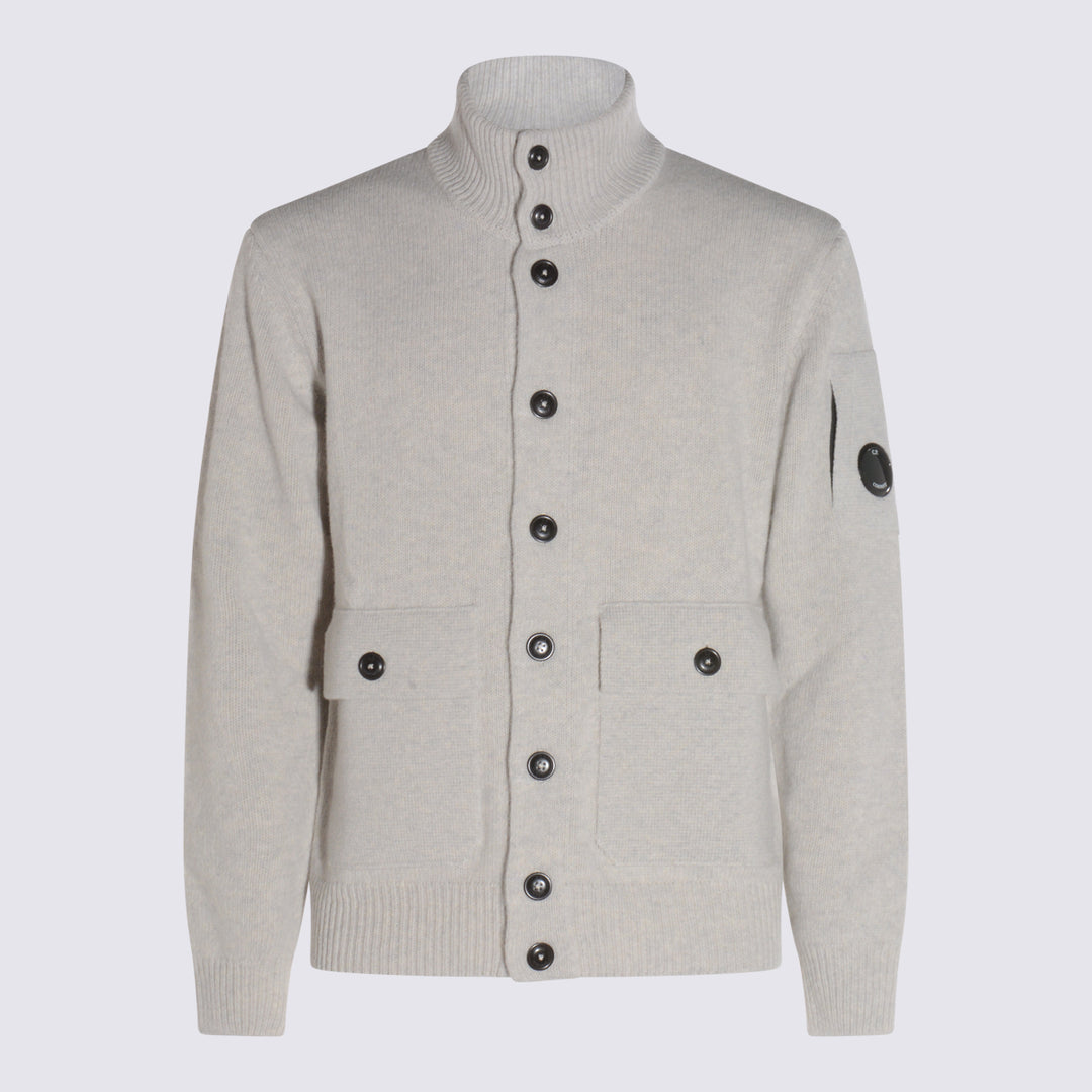 Cp Company Sweaters - OFF WHITE MELANGE | 756dc6fe2c1a40e0692457f85fb6b0bb860ea4ec