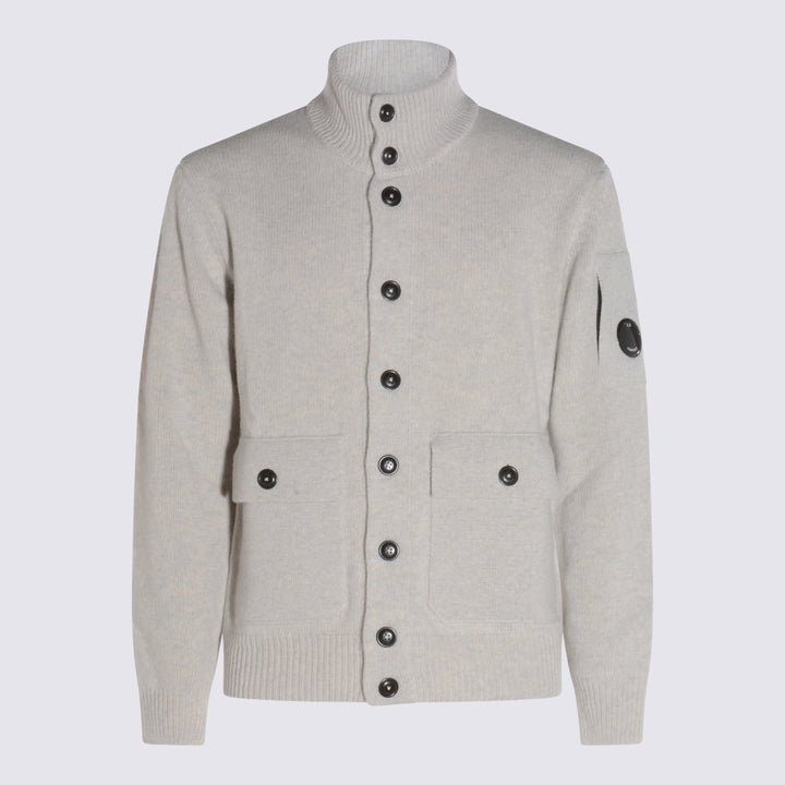 Cp Company Sweaters - OFF WHITE MELANGE | 756dc6fe2c1a40e0692457f85fb6b0bb860ea4ec