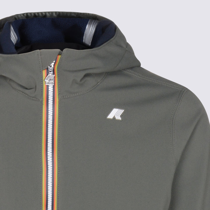 K-Way Jackets - GREEN BLACKISH-BLUE DEPTH | 6dcf8c123d58d4364cacba5b444458d4df87b72e