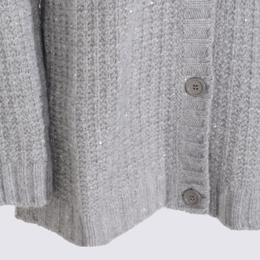 Fabiana Filippi Sweaters - Metallici e grigi | a1348a16892b987d53f7346d7947d485f9c1ab43