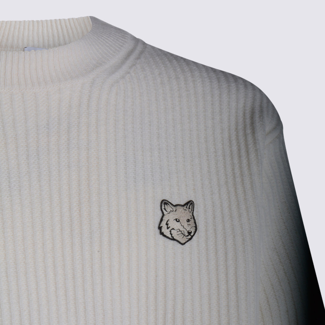 Maison Kitsune' Sweaters - Light and natural | 46a4dd5395a885b2c5ccc8e4116f9cb145ee62fc