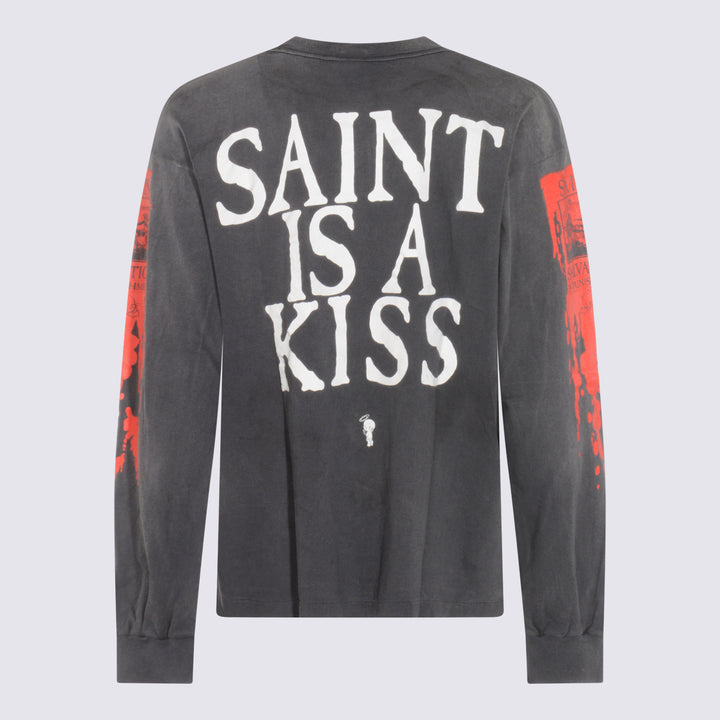 Saint Mxxxxxx T-shirts and Polos - Blacks and greys | baea603d47dfa05567e8892338d8f5a8f853aeab