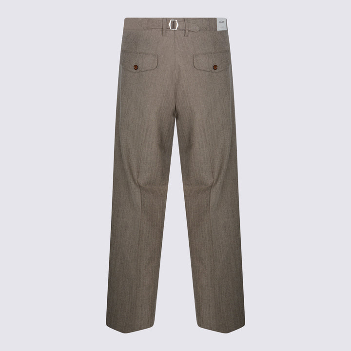 Nn.07 Trousers - BROWN MELANGE | 58fb1200b57560d32ea119dcec547287b190c89a