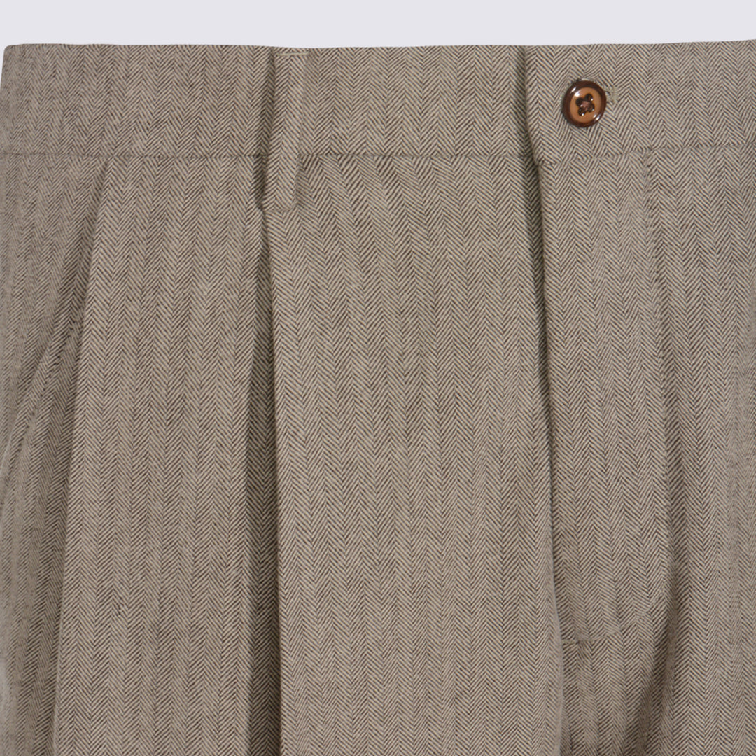 Nn.07 Trousers - BROWN MELANGE | 0c9de1d613f1b16eca8076f58c54f5e3ffa5ce03