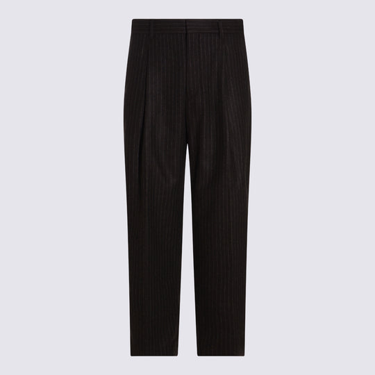 Trousers Brown Stripe
