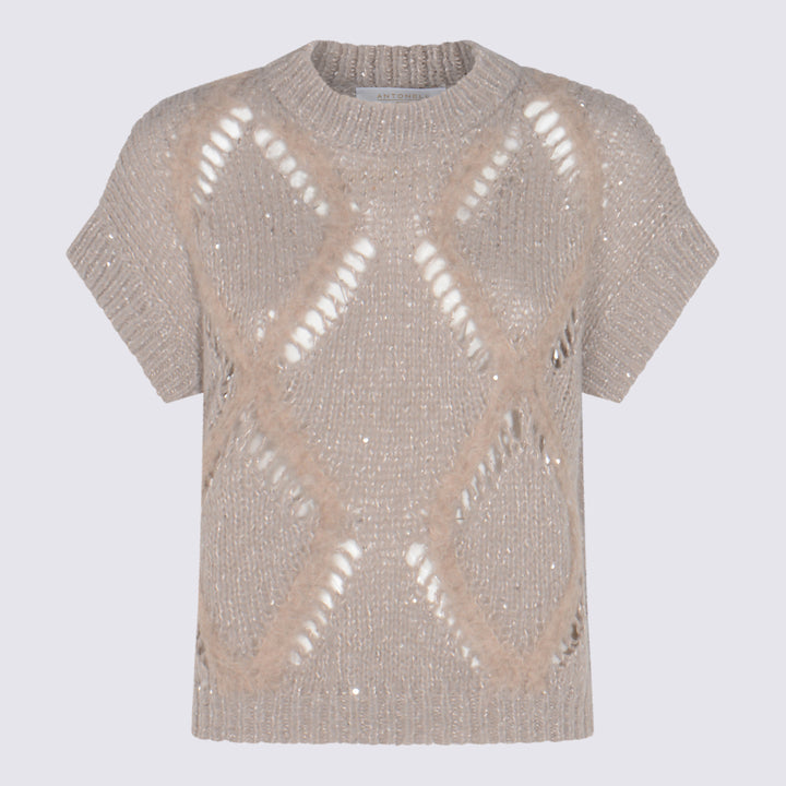 Antonelli Firenze Sweaters - Light and natural | 8163713f30eacb347a4281af1c85965d6300a22c